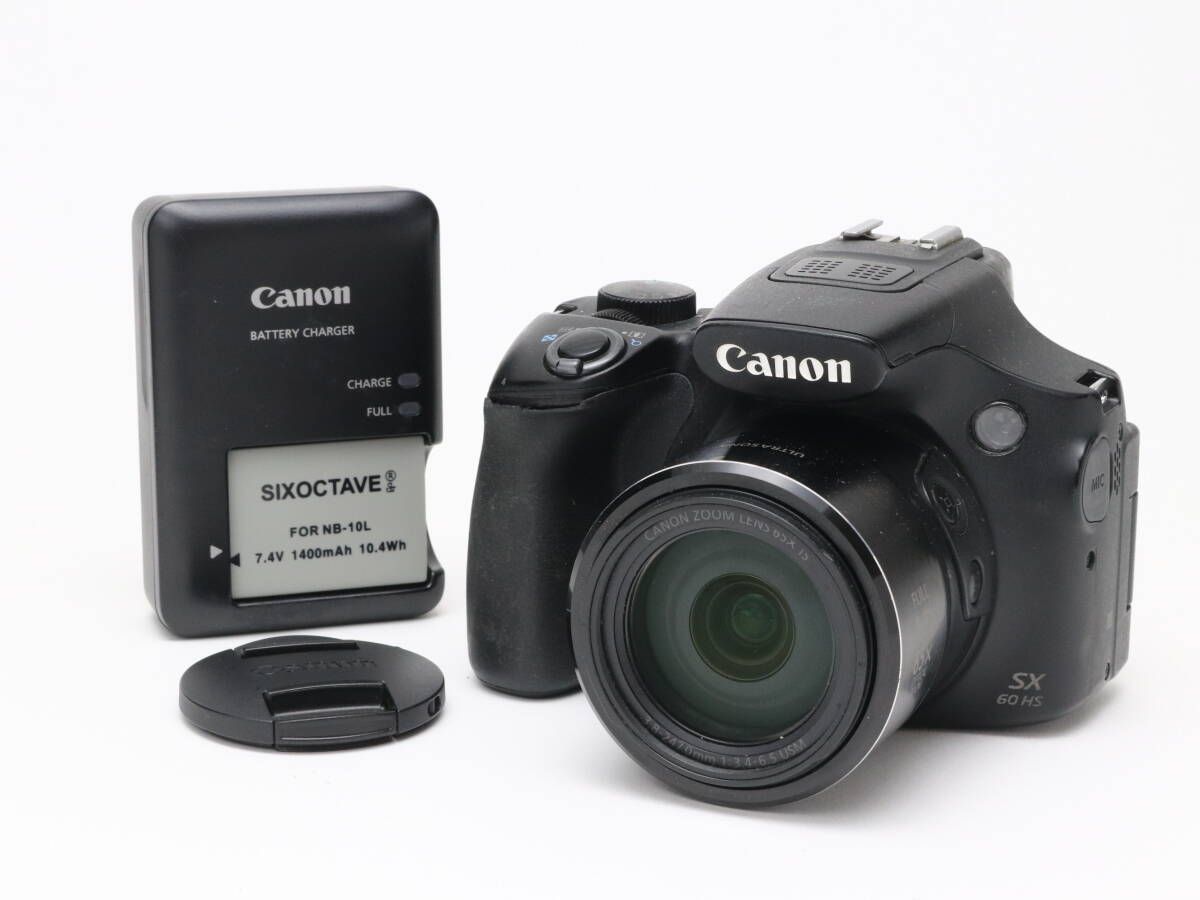 B- 並品 Canon キヤノン PowerShot SX60 HS 初期不良返品対応 55-10