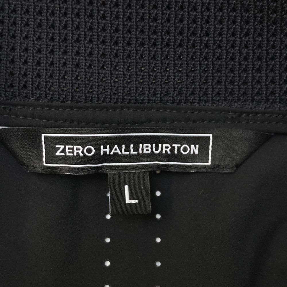 サイズ L ZERO HALLIBURTON ゼロハリバートン ジップジャケット ブラック系 240101541138 ゴルフウェア メンズ ストスト USTAUSTRALIA_COM_AU