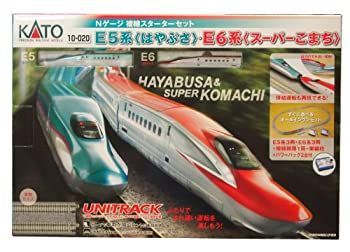 非常に良い KATO Nゲージ E5はやぶさ E6スーパーこまち 複線スターターセット 10-020 鉄道模型入門セット