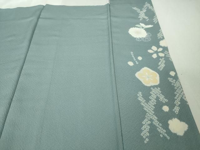 平和屋本店□極上 訪問着 友禅 駒刺繍 吉祥花文 金彩 逸品 DZAA5755kh5
