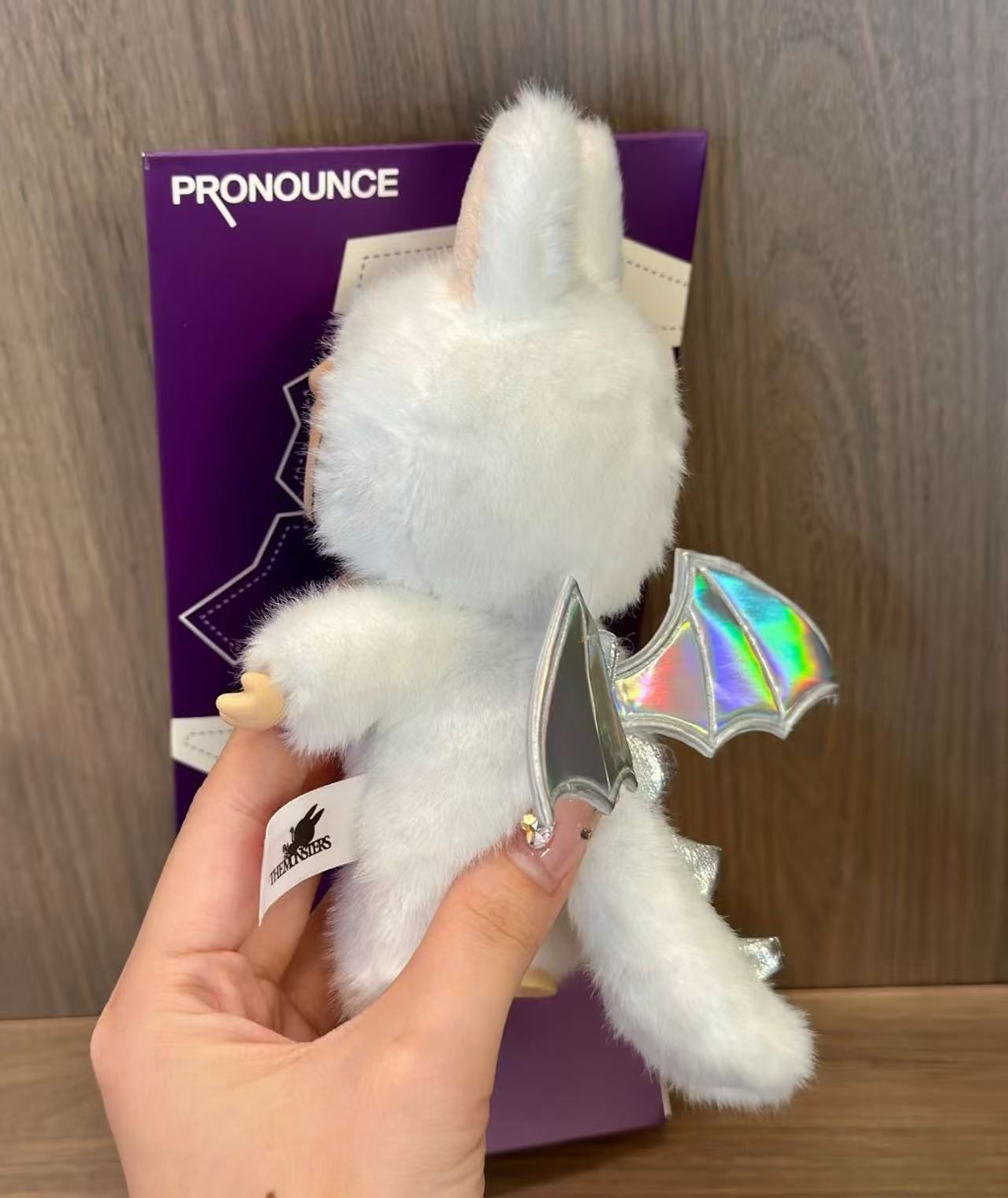 LABUBU エンジェルシリーズ ラブブ天使 ぬいぐるみ ZIMOMO