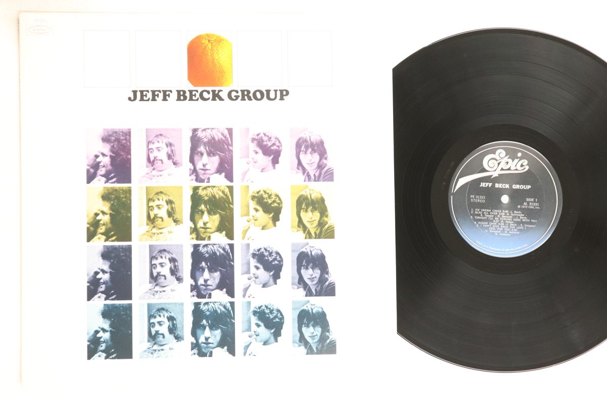 Jeff Beck Group 日本盤LP クアドラフォニックレコード 全曲ミックス違いの4チャンネル盤！□Jeff Beck Group / Jeff