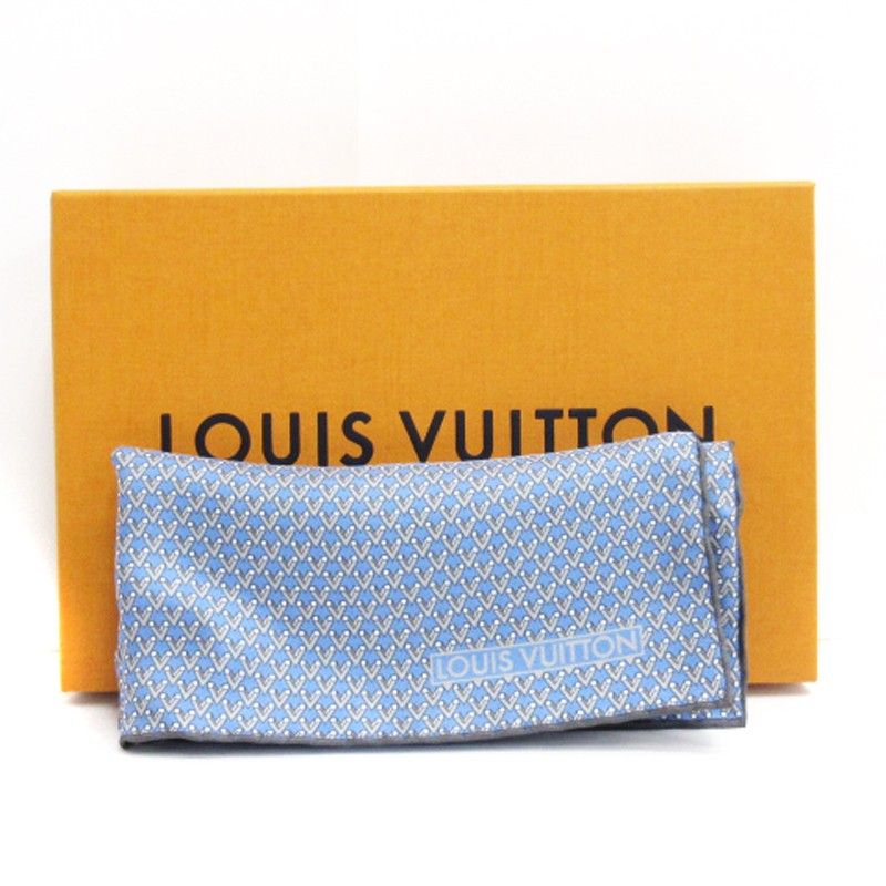 ルイヴィトン　スカーフ　ハンカチ LOUIS VUITTON ルイヴィトン モノグラム シルク100％ スカーフ