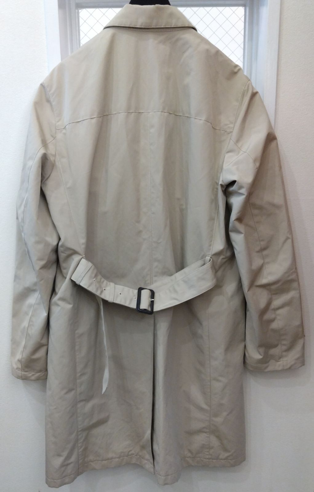 ☆2038 PRADA プラダ ベージュ ベルト付き スプリング トレンチ ☆2038 PRADA プラダ ベージュ ベルト付き スプリング トレンチ