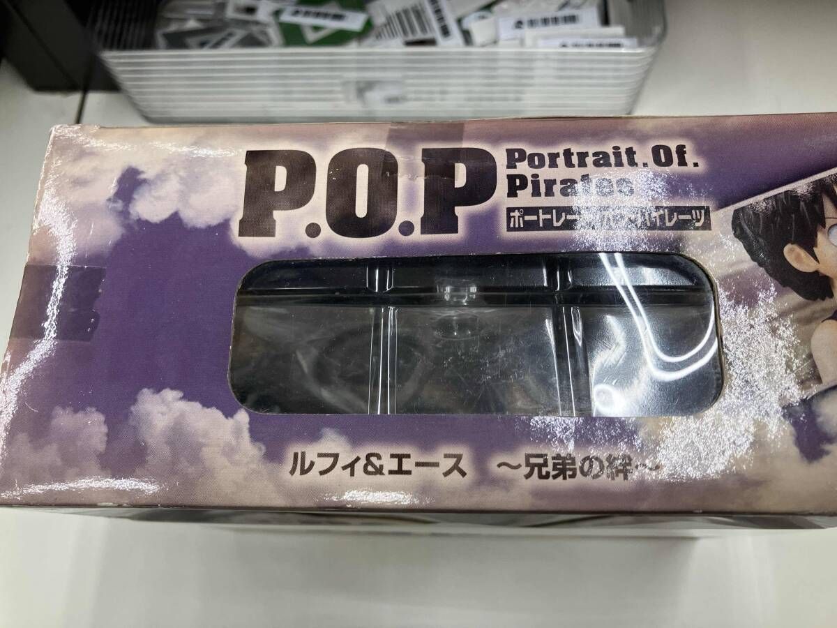 箱キズ、 未開封品 P.O.P CB-EX ルフィ&エｰス ~兄弟の絆