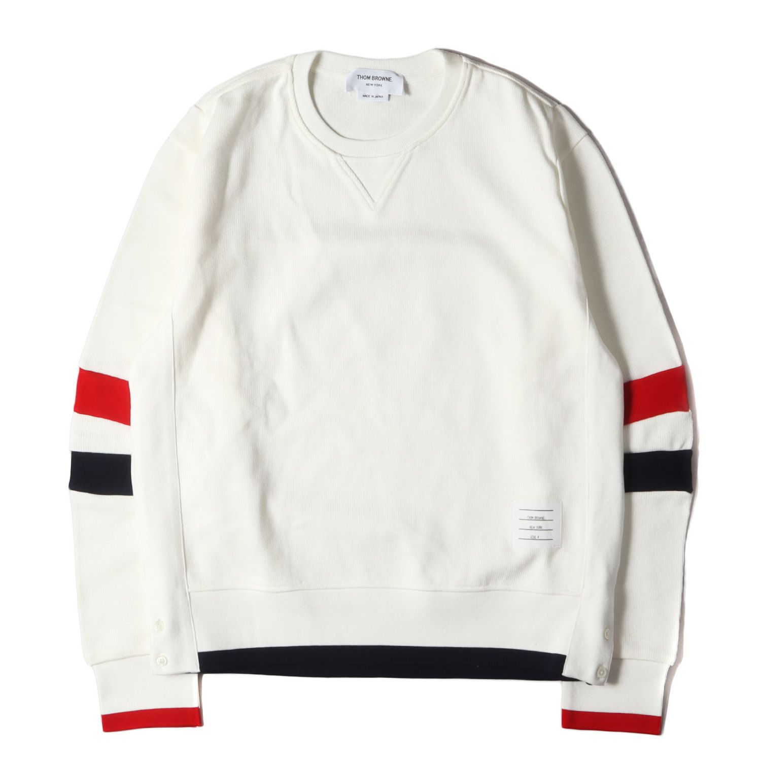 美品 THOM BROWNE トムブラウン スウェット サイズ:4 近年モデル 