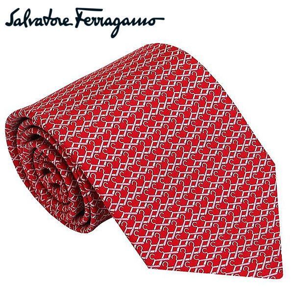 Salvatore Ferragamo フェラガモ ネクタイ オレンジ系 馬柄 犬 プードル シルク100％ メンズ ビジネス スーツ ギフト  プレゼント 贈り物 ラッピング包装可【中古】新居浜店 ◇サルバトーレフェラガモ シルクネクタイ イタリア製 総柄 馬 ◇サルバトーレフェラガモ シルク  ... フェラガモネクタイ