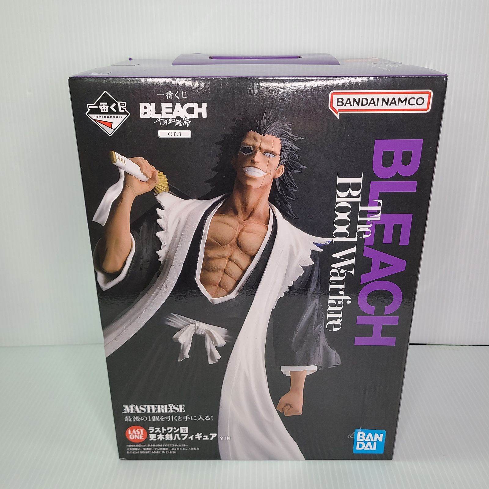 新品未開封 】一番くじ BLEACH 千年血戦篇 OP.1 更木剣八 フィギュア 