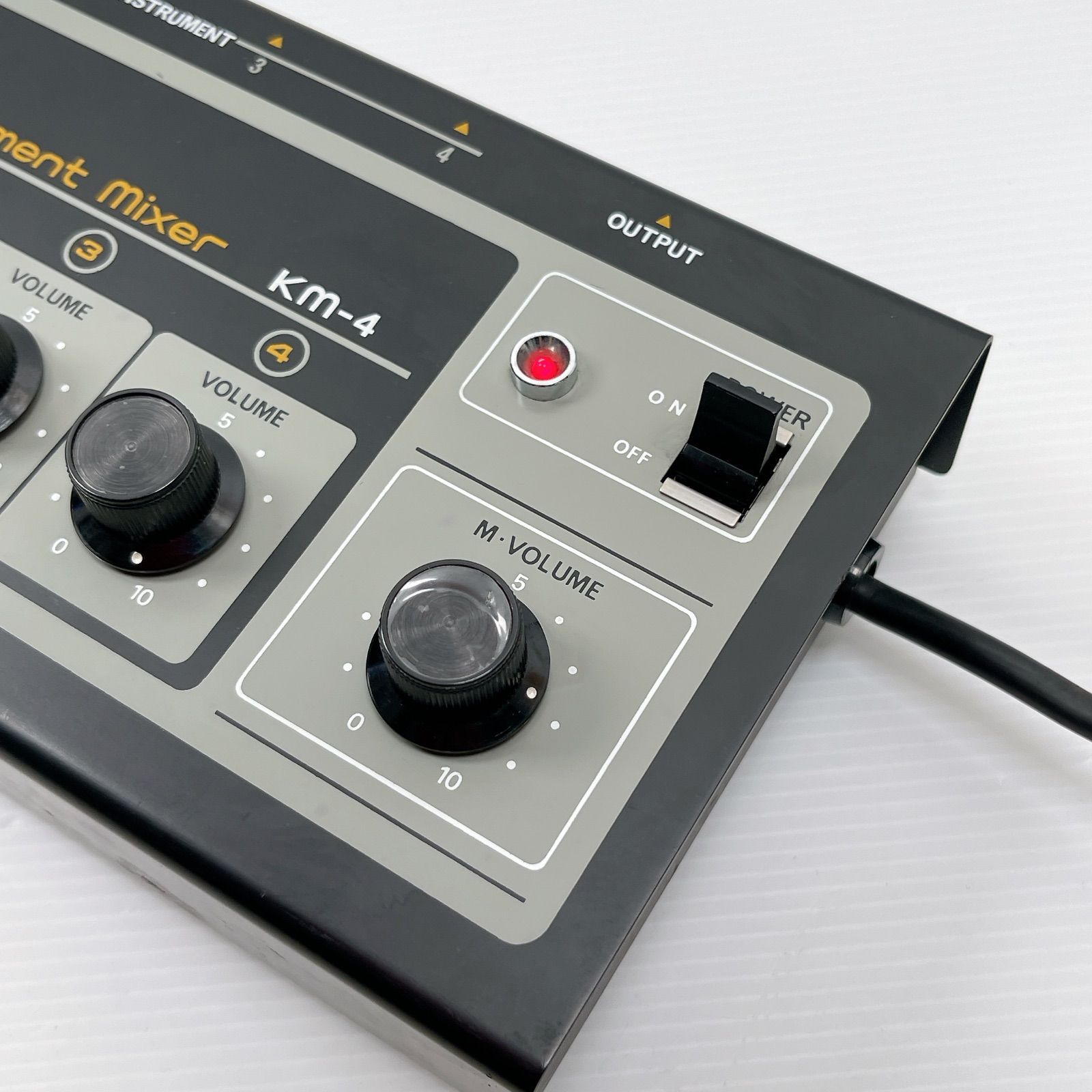 Roland BOSS KM-4 Instrument Mixer ボス インストゥルメント ミキサーkm-4 動作 済み