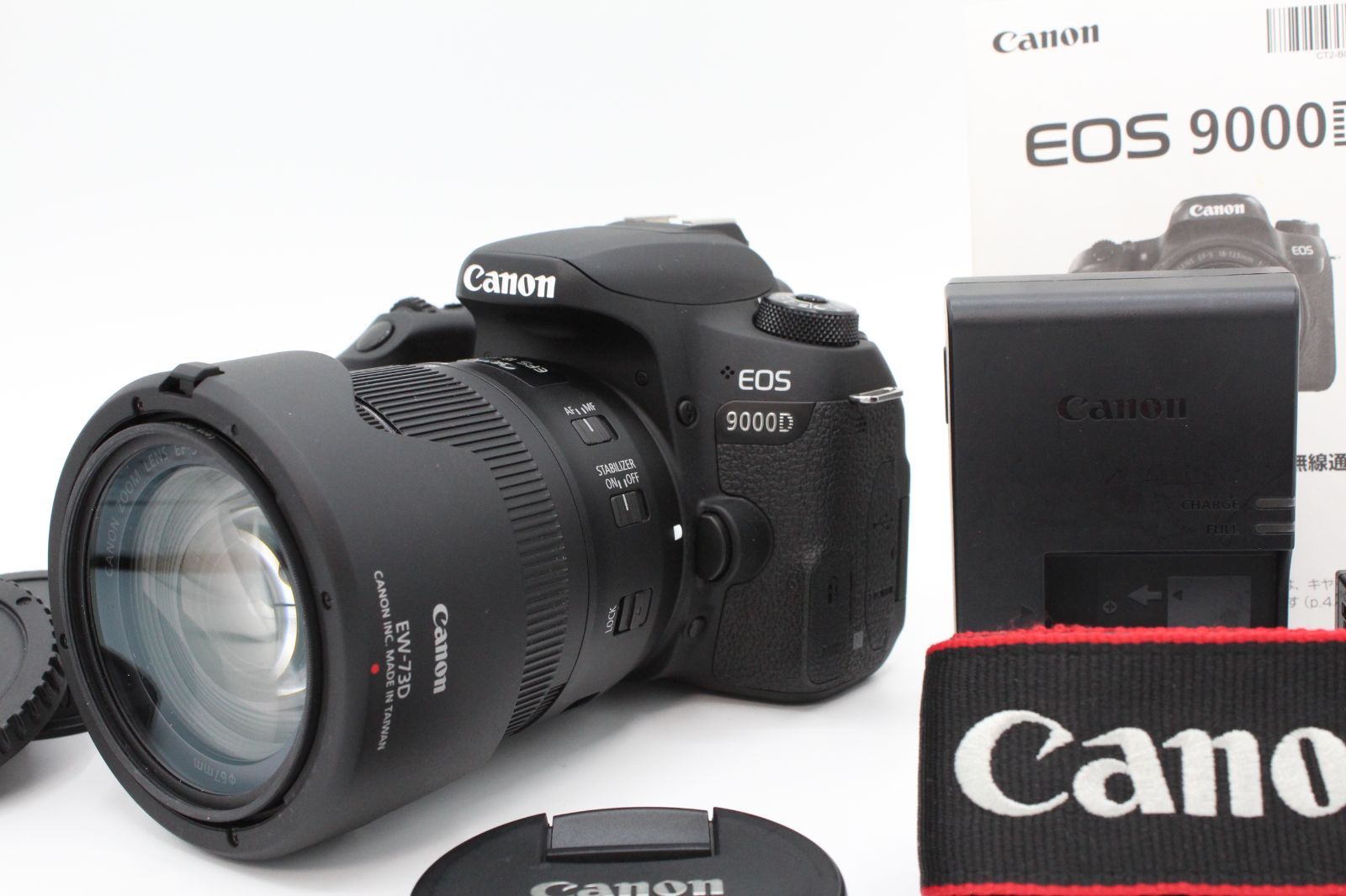 専用バック付き！！＞＞【美品】Canon キヤノン デジタル一眼レフカメラ EOS 9000D レンズキット EF-S18-135mm F3.5-5.6  #LE2023662 杉並カメラ メルカリ