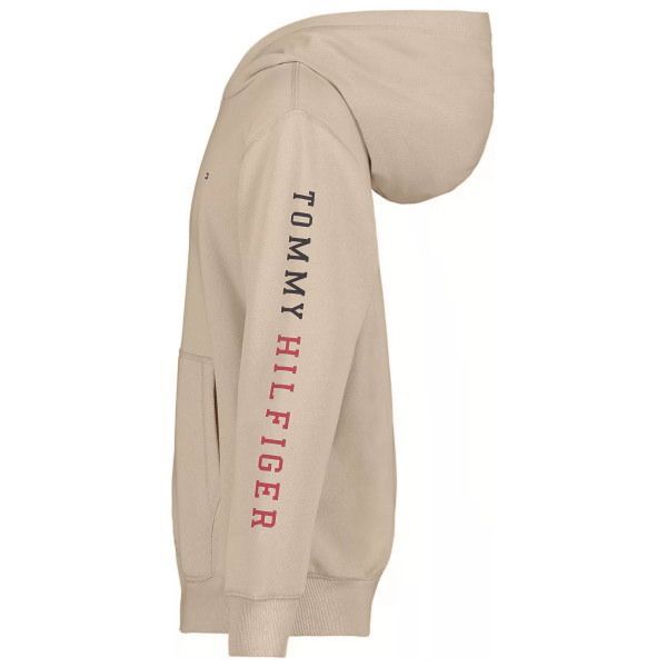 トミーヒルフィガー スリーブロゴ裏起毛プルパーカー STEELWINDOWSANDDOORS_COM