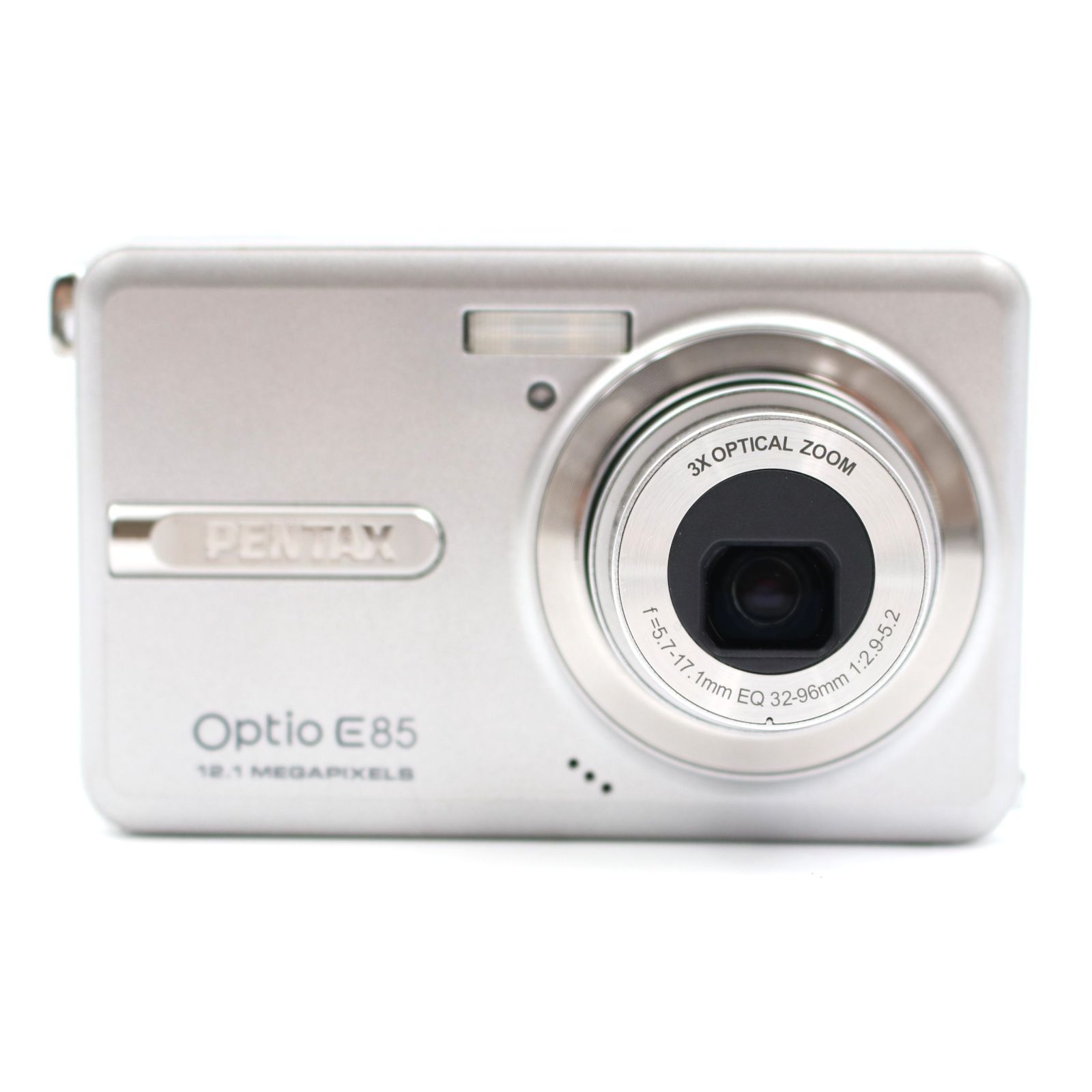 C1064 PENTAX Optio E85 コンパクト デジタル カメラ Amazon | PENTAX デジタルカメラ Optio E85 シルバー 1210万画素