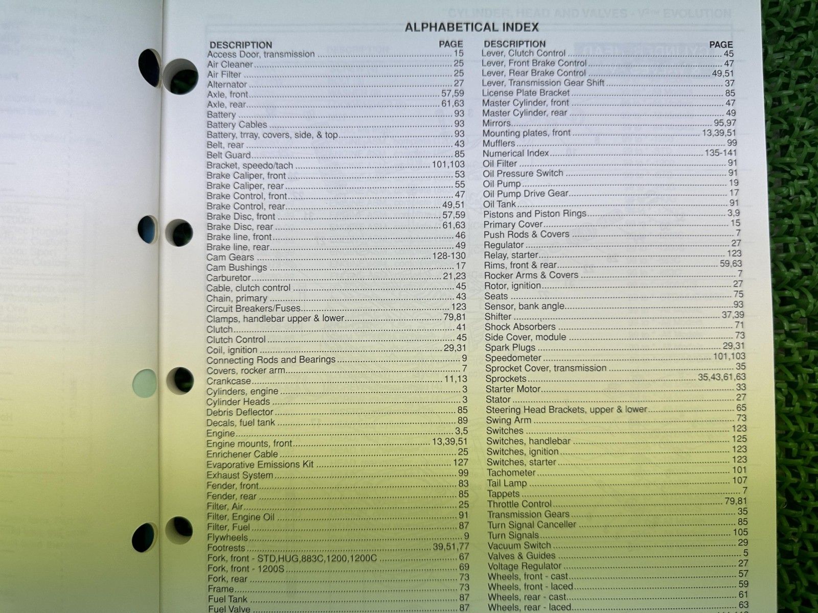 XLH パーツリスト 英語版 ハーレー 正規 バイク 整備書 スポーツスター 1999年XLHモデル パーツカタログ 車検 パーツカタログ jP
