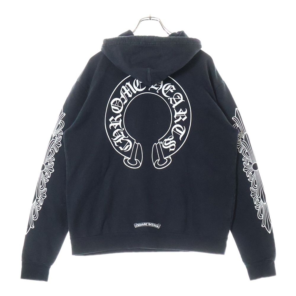 CHROME HEARTS フローラル　ホースシュー　スウェット　パーカー　XL 楽天市場】CHROME HEARTS HOODIE HORSESHOE WHITE クロムハーツ