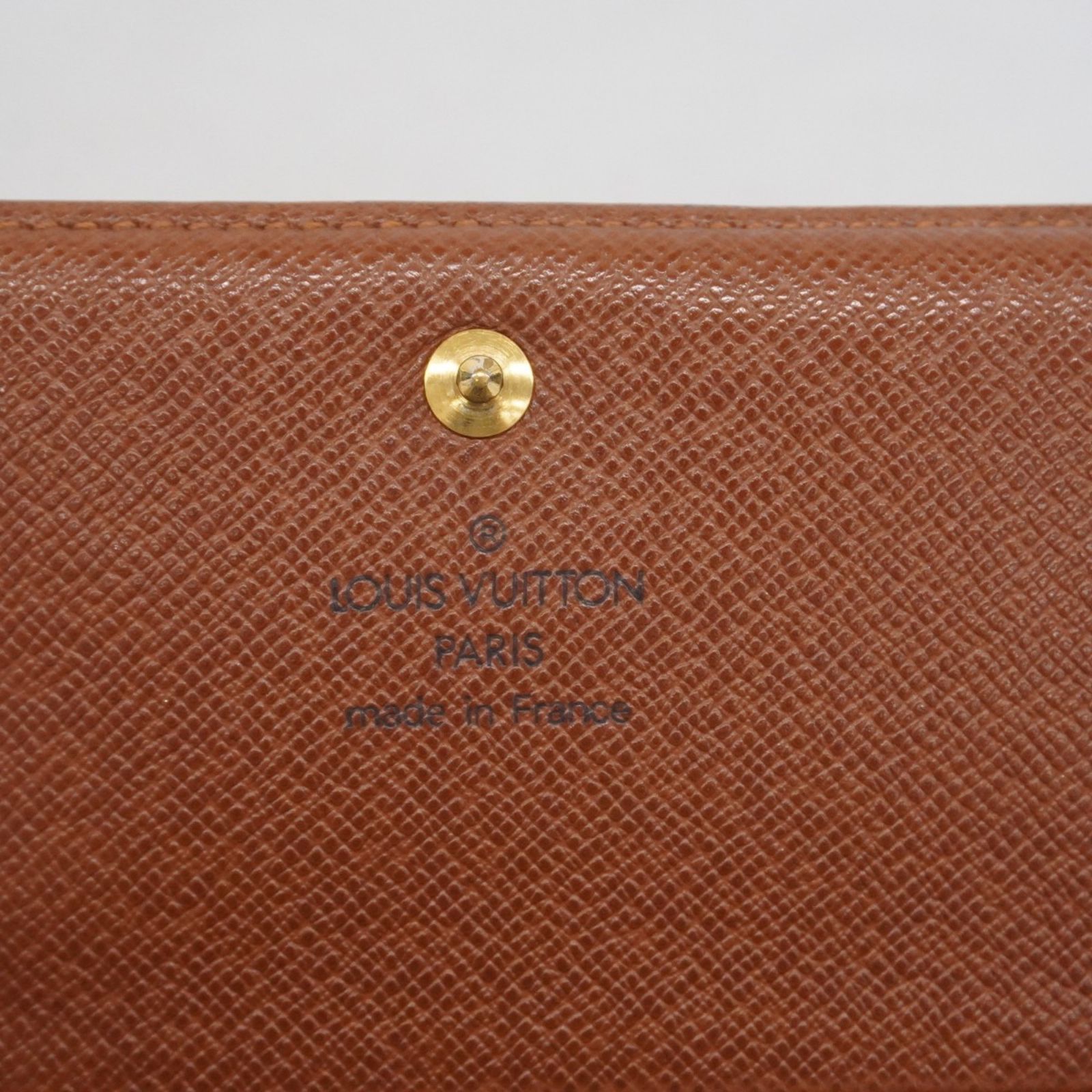 ルイ ヴィトン Louis Vuitton ルイ ヴィトン 財布 モノグラム ポルトモネビエトレゾール M61730 ブラウンレディース WWW_MORNINGWALKER_COM