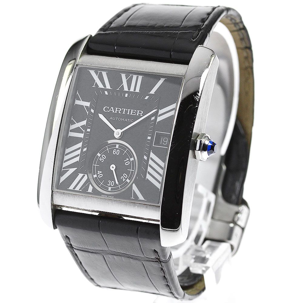 カルティエ CARTIER W5330004 タンクMC  デイト スモールセコンド 自動巻き メンズ_821789