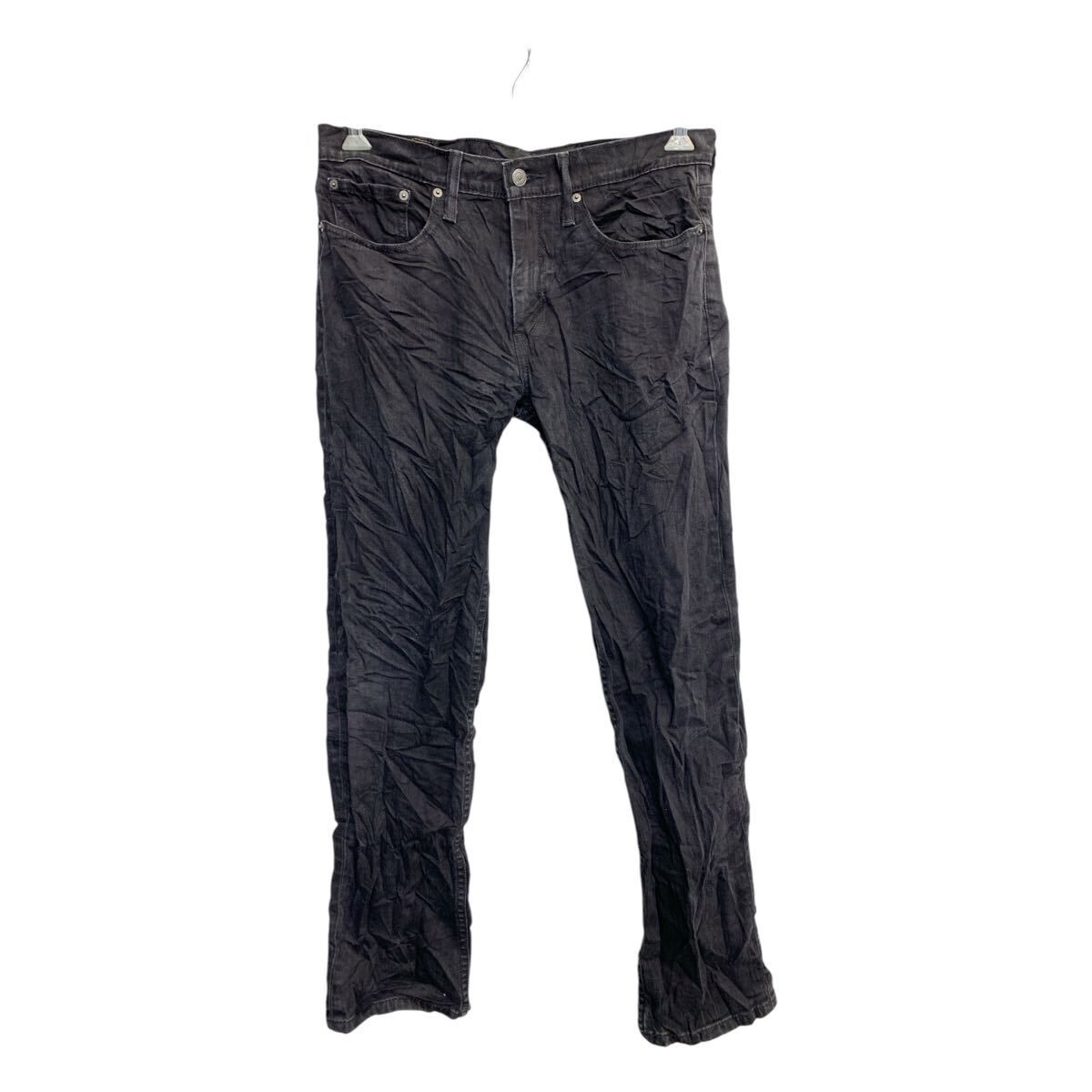 Levi's 514 デニムパンツ W32 リーバイス スリムストレート ブラック 古着卸 アメリカ仕入 2501-643