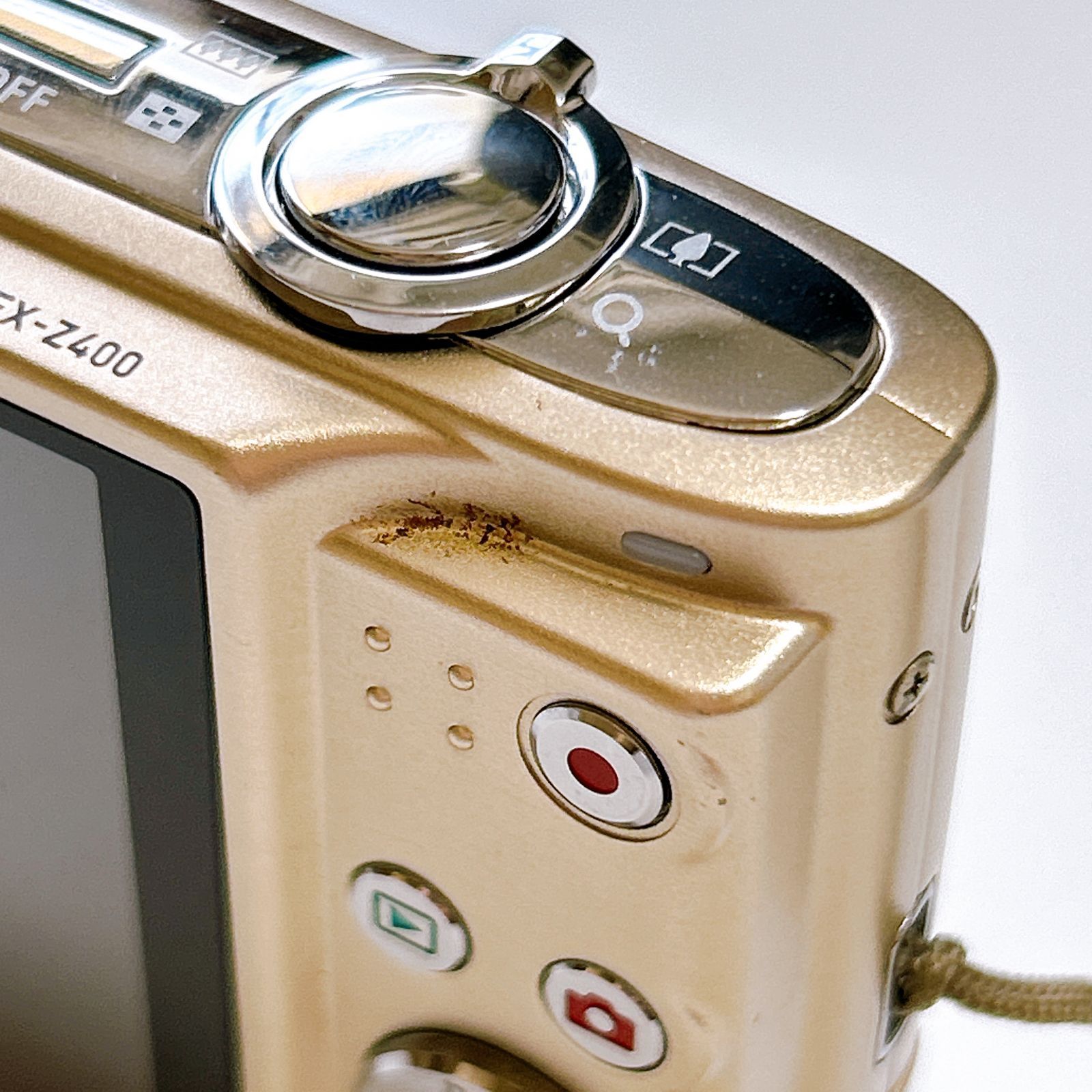 CASIO EXILIM EX-Z400GD ゴールド デジタルカメラ 訳あり 訳アリ