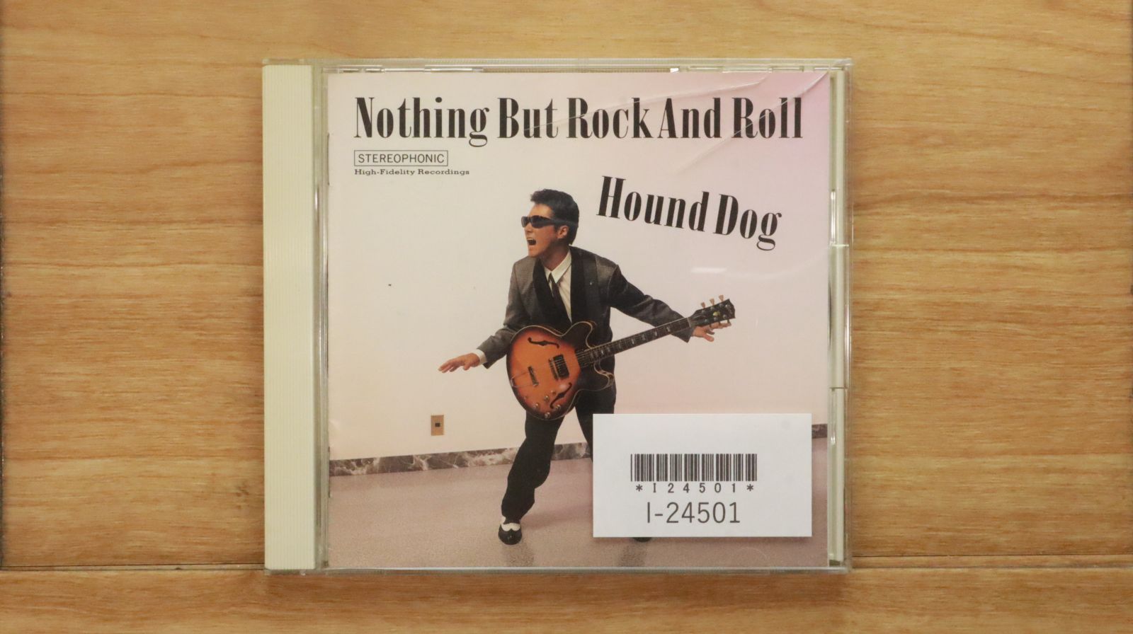 国内盤CD☆ハウンドドッグ/HOUND DOG□ NOTHING BUT ROCK AND