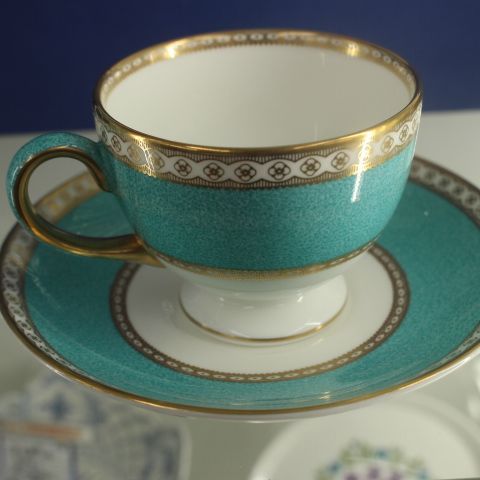 送料無料 ウェッジウッド Wedgwood ユーランダーパウダー ターコイズ