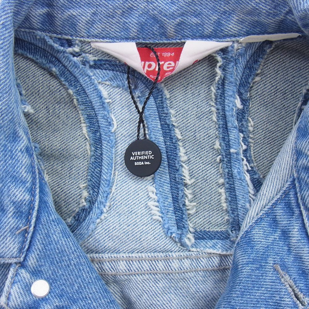 Supreme シュプリーム デニムジャケット 22ss Inset Logo Denim