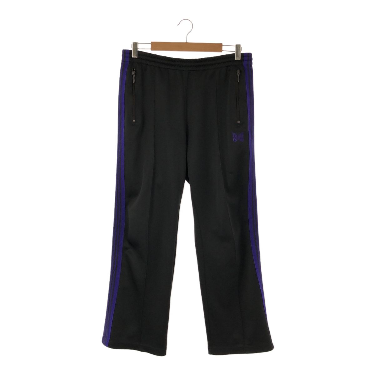 Needles ニードルス 20AW Track Pant Poly Smooth HM226 トラックパンツ ストレート ブラック パープル メンズ  M 日本製 - メルカリ