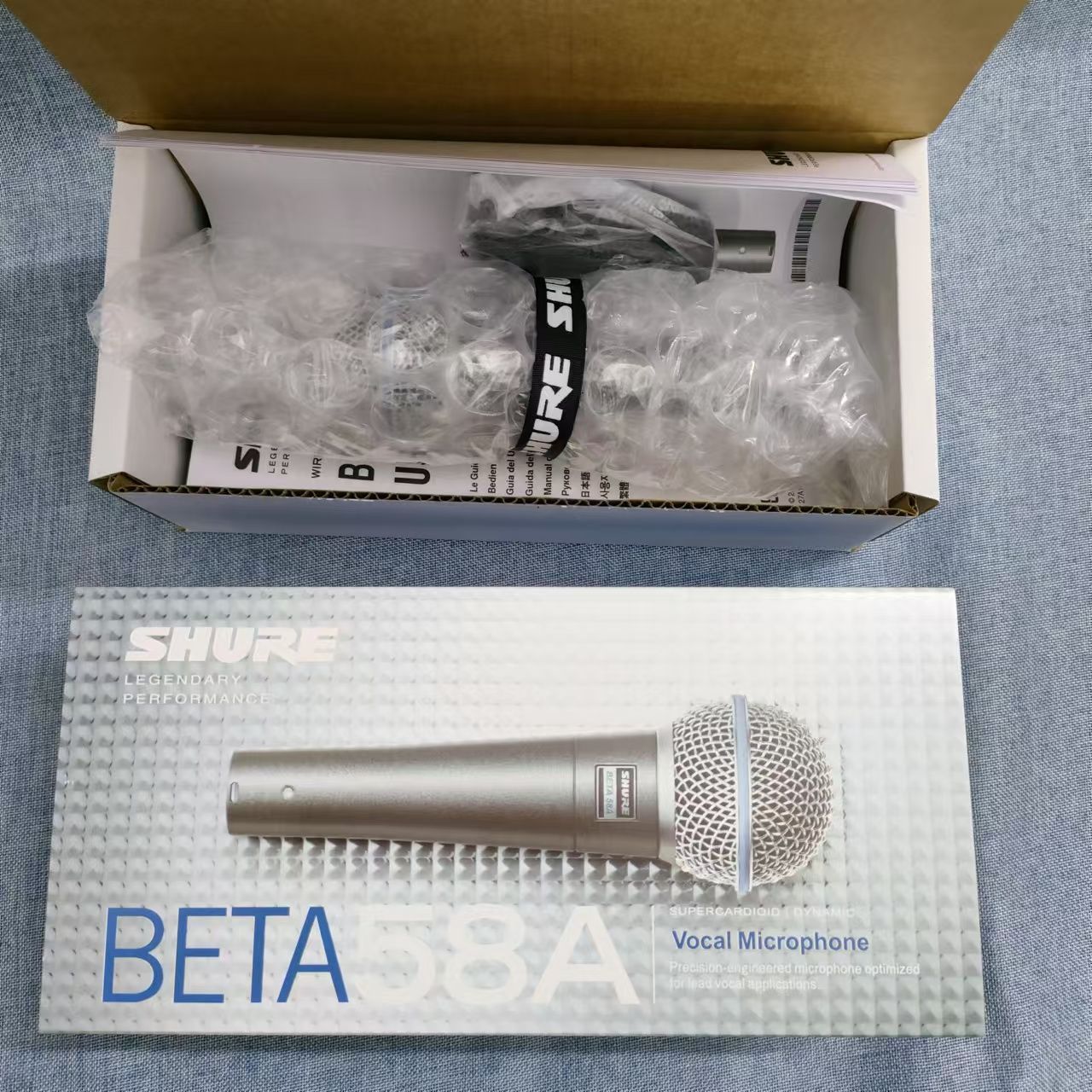 海外正規品 新品未使用 SHURE BETA58A ダイナミックマイク