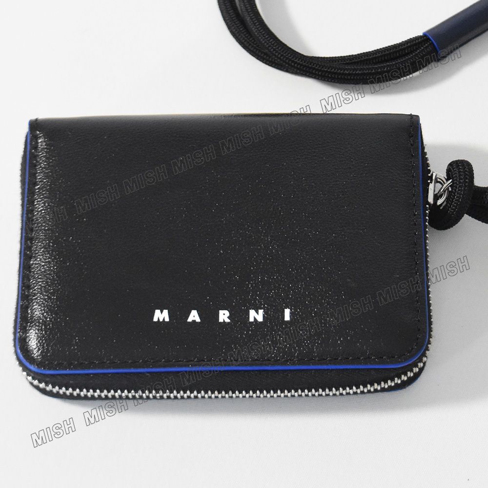 マルニ コインケース ストラップ付き MARNI 小銭入れ PFMl0038U0