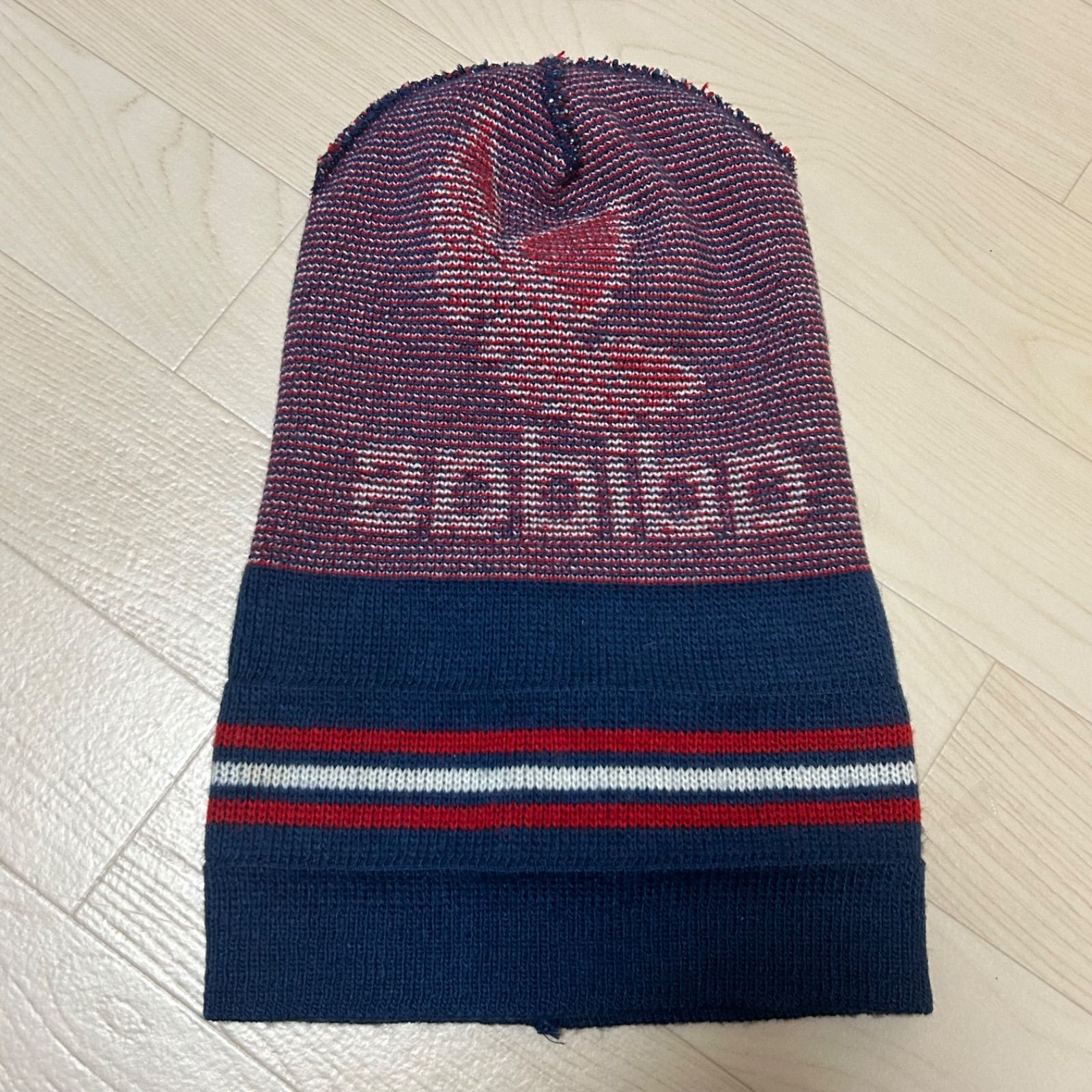 adidas ニット帽 デサント期 ビーニー 希少 80s〜90s 日本製 - メルカリ