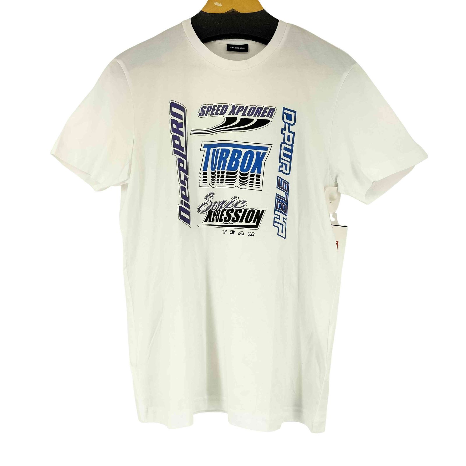 送料込★DIESEL★半袖Tシャツ Diegos K38 DIESEL T-Diegos-K38 T-shirt Men's MEDIUM Short Sleeve Crew