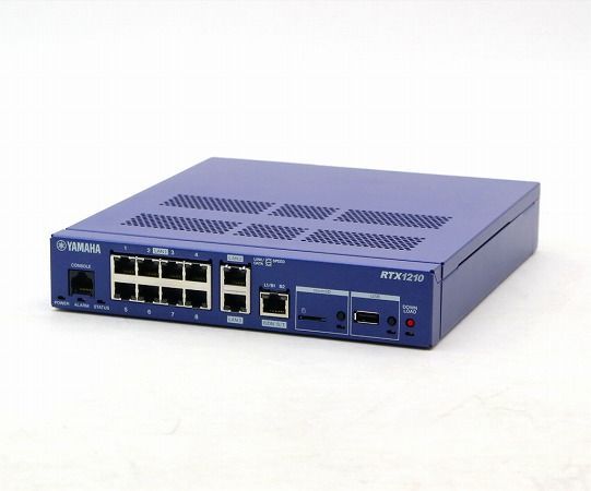 YAMAHA RTX1210 超美品】YAMAHA RTX1210 ギガアクセスVPN
