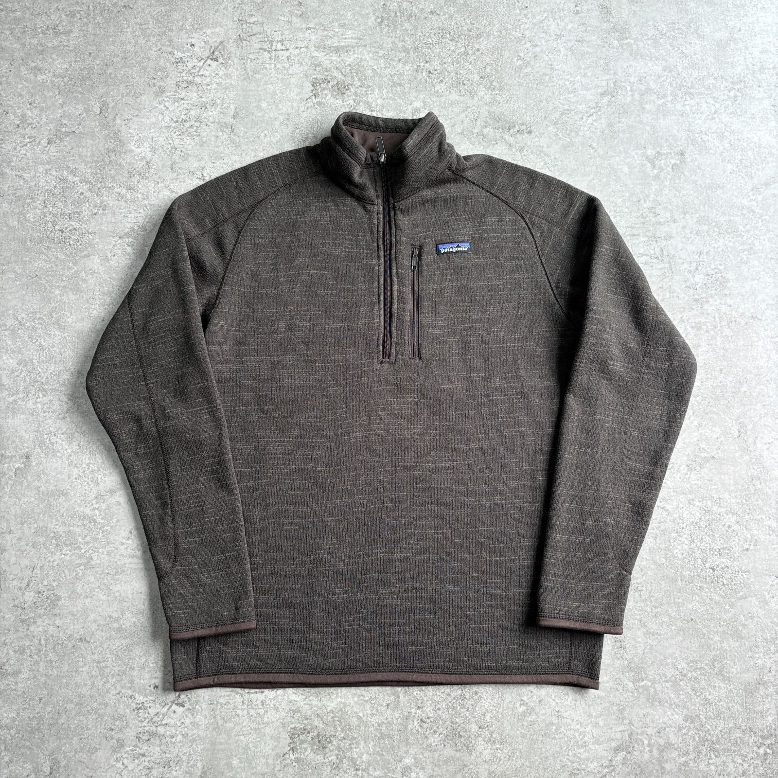 2016年製 pataginia Better Sweater 1/4zip 【 Wood brown 
