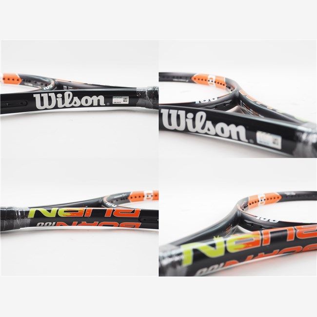中古 テニスラケット ウィルソン バーン 100 2015年モデル (G2