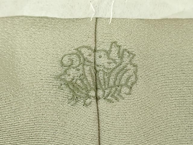 駒刺繍 松皮菱雪輪飛鶴花文