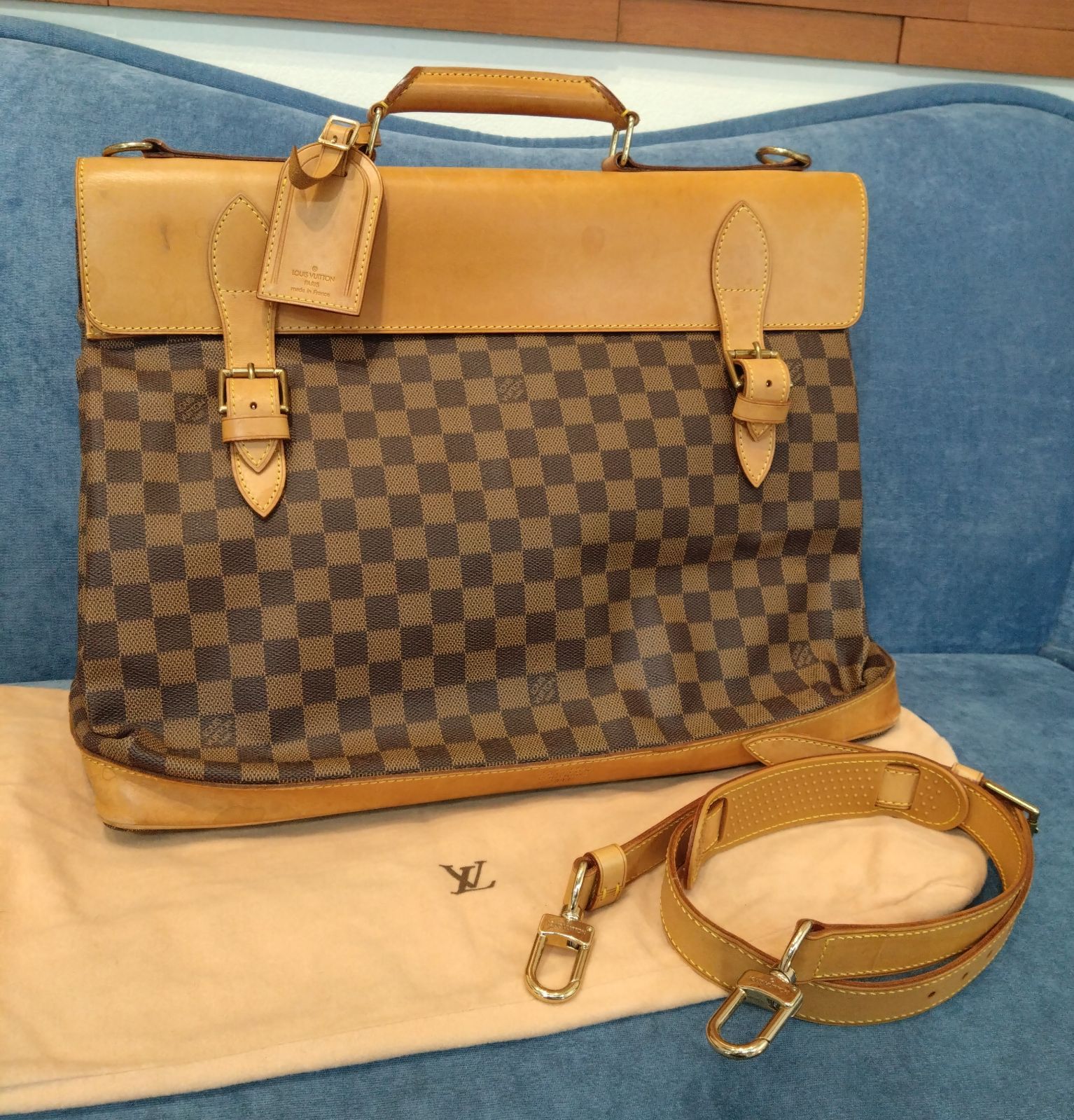 ☆2097 Louis Vuitton ルイヴィトン ダミエ クリッパー 100周年記念 