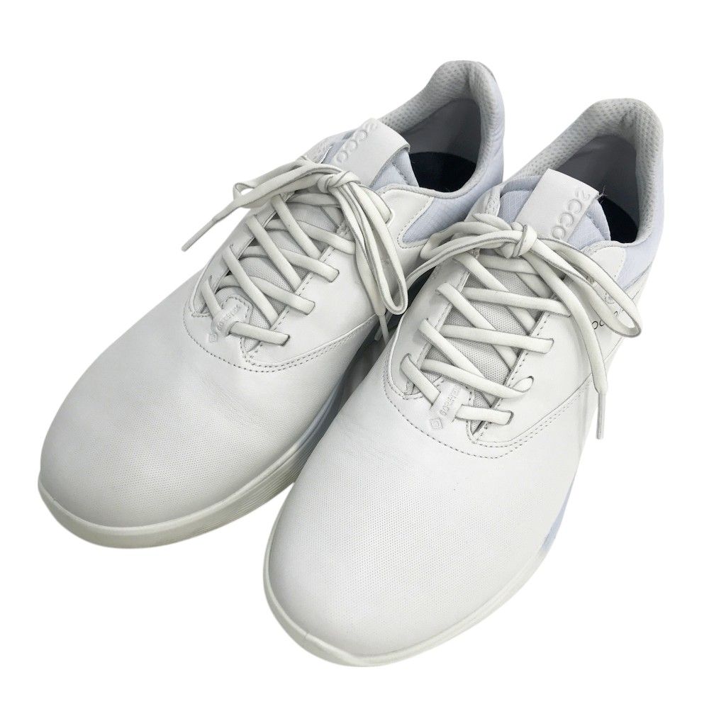 ecco エコー 102944 60613 ゴルフシューズ S-THREE  ホワイト系 43 [240101482173] ゴルフウェア メンズ ストスト ECCO Golf Street 720 Hybrid メンズ レザーGore-Texゴルフ