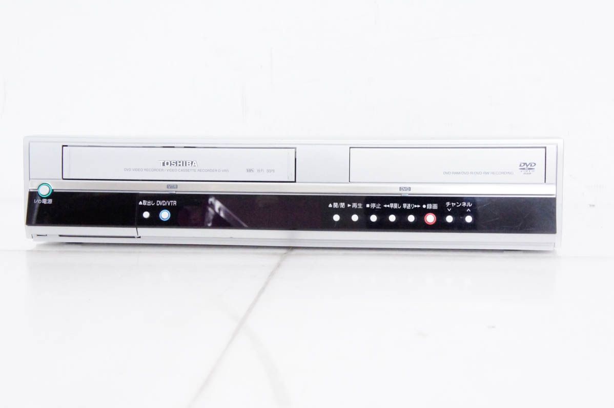 東芝TOSHIBA VTR一体型DVDビデオプレーヤー DVDプレーヤー一体型VHS