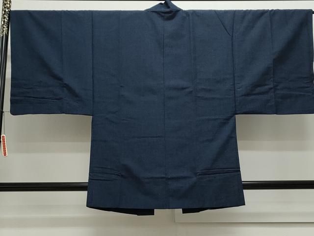 平和屋着物●男性　本場真綿結城紬　アンサンブル　霞文　証紙付き　正絹　逸品　CAAS9330th 平和屋着物○男性 本場真綿結城紬 アンサンブル 霞文 証紙付き 正絹