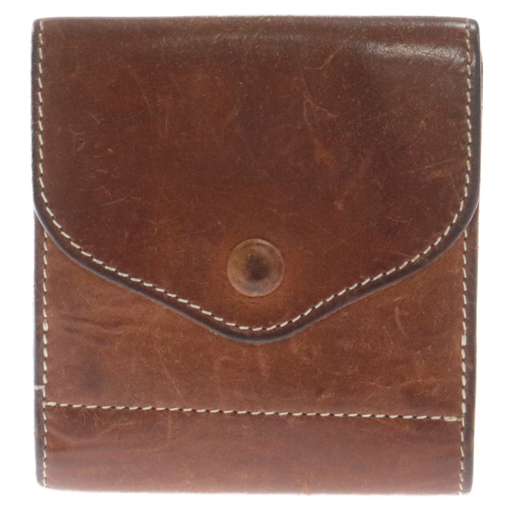 【新品未使用】PORTER HOF 二つ折り財布 ブラウン PORTER ポーター ホフ ウォレット 240-04191 折財布 二つ折り財布 牛革