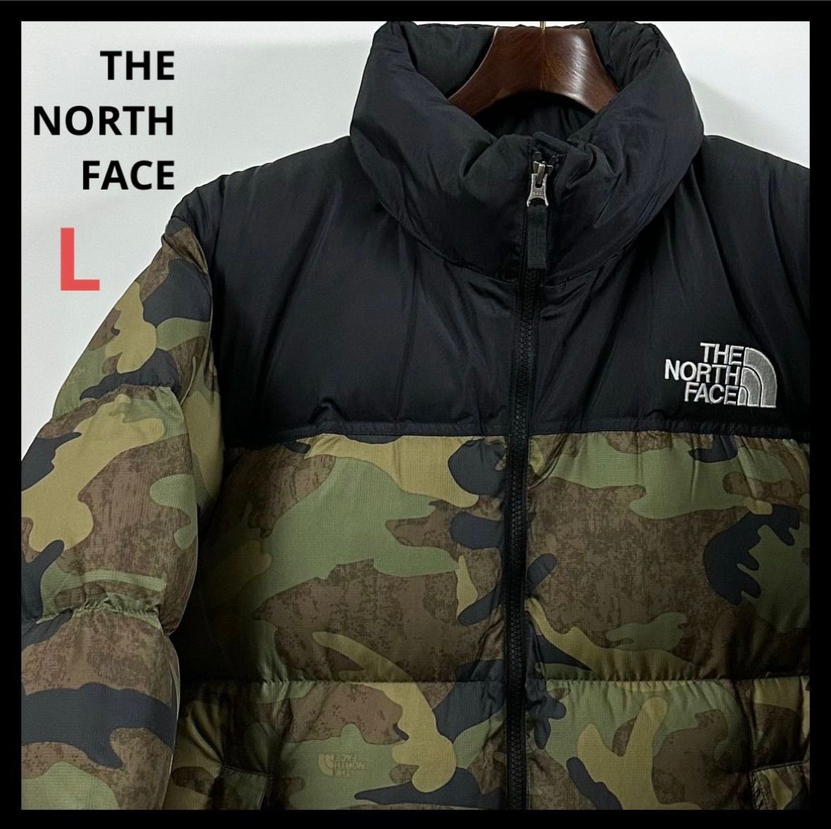 THE NORTH FACE ノースフェイス ヌプシ ダウンジャケット カモフラ 迷彩 総柄 美品 - メルカリ