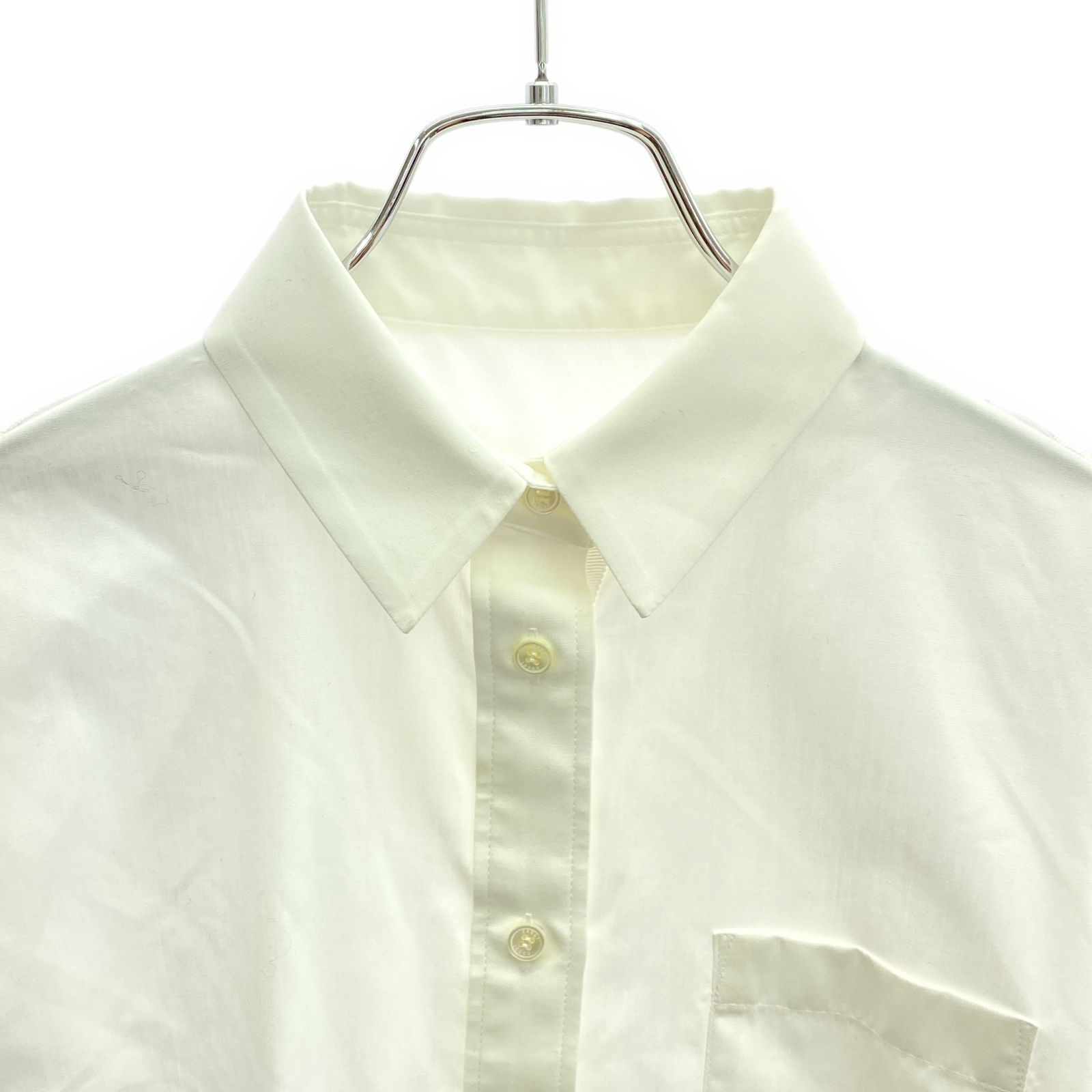 sacai サカイ ホワイト カッターシャツ シャツ サカイ sacai ホワイト