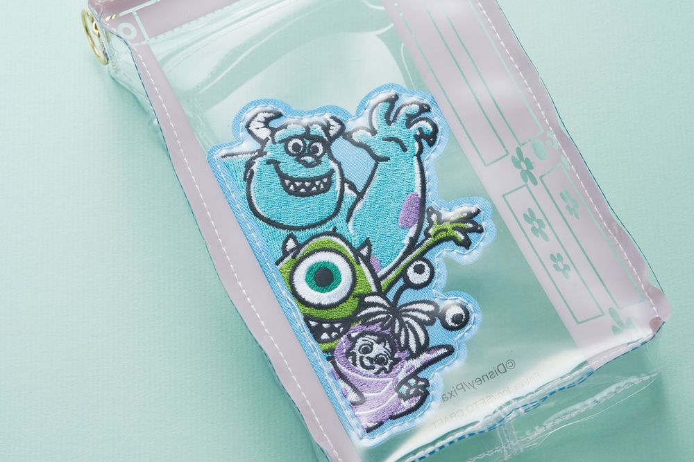 ディズニー　セトクラフ　　　　小物入れ　レア ディズニー 小物入れ ポーチ 新商品 刺繍 クリアポーチ サリー＆マイク