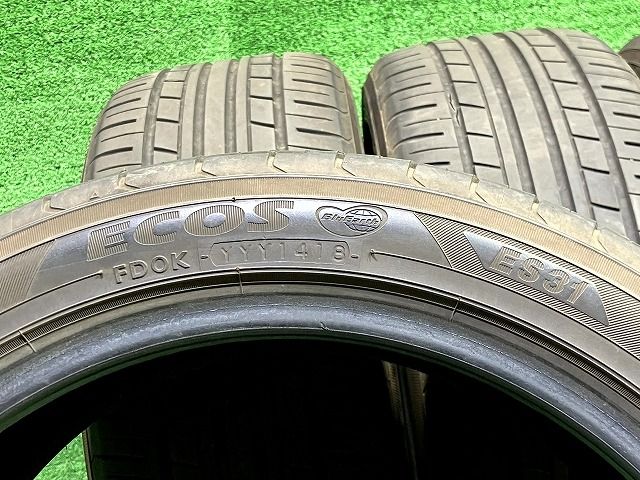 ヨコハマ ブルーアース A 2018年製 215/45R17 6～6.5㎜ YOKOHAMA サマー ヨコハマ エコスES31 215⁄45R17 4本 4ミリ 2018年