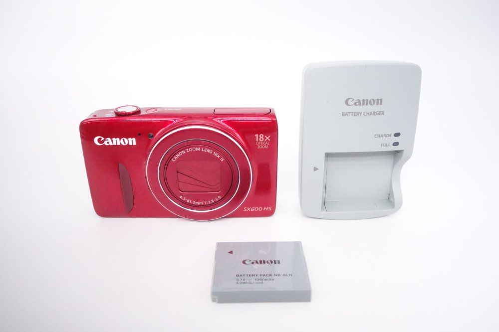 Canon POWERSHOT SX600 HS（レッド）
