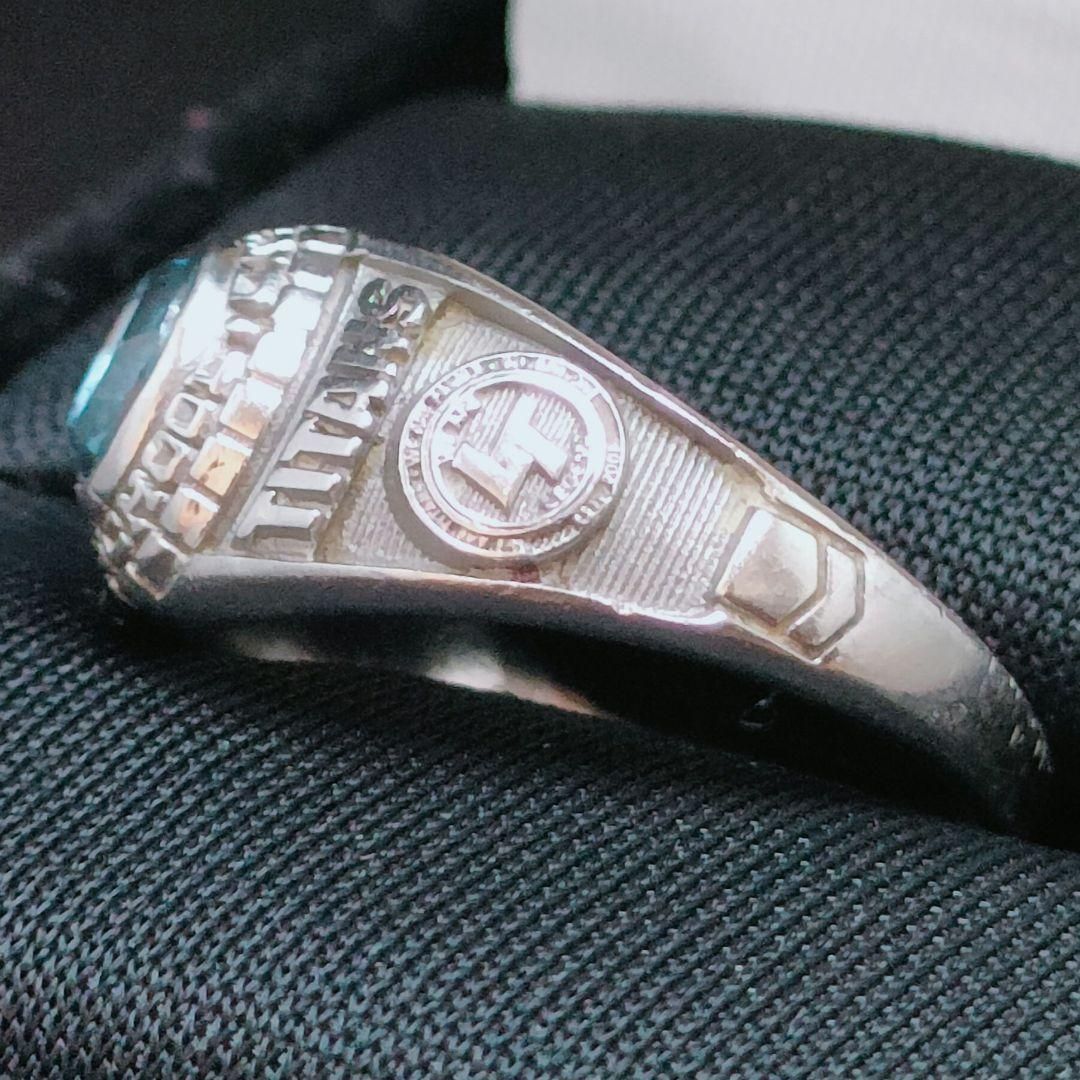 音楽 ト音記号 2015年 ヴィンテージ カレッジリング シルバー925 希少品 音楽 ト音記号 2015年 ヴィンテージ カレッジリング シルバー925