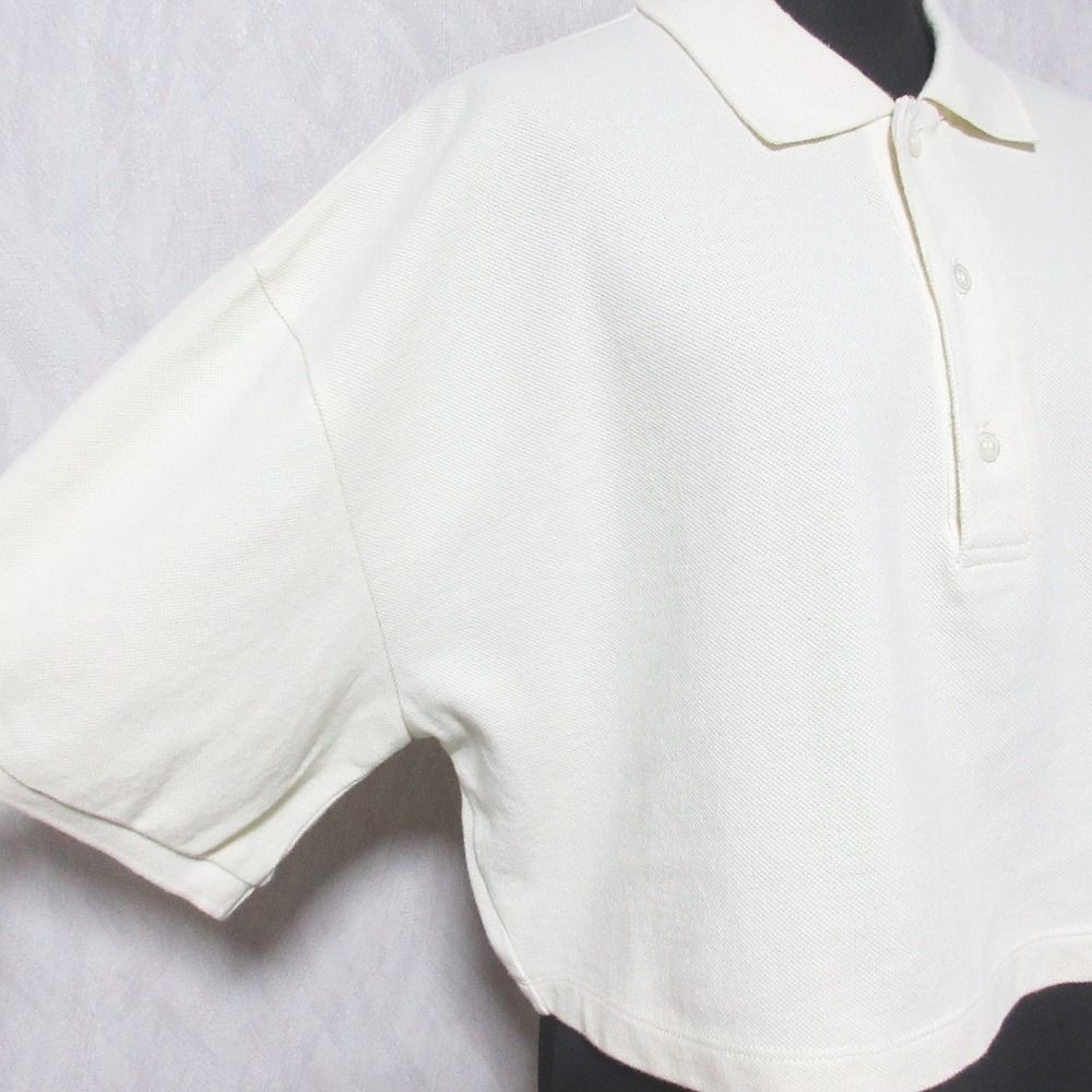 CLANE◆ポロシャツ/1/コットン/BEG/16105-1292 CROPPED POLO TOPS｜TOPS(トップス)｜CLANE OFFICIAL ONLINE STORE