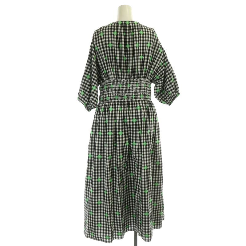 ケイトスペード KATE SPADE Gingham Voile Midi Dress ギンガム