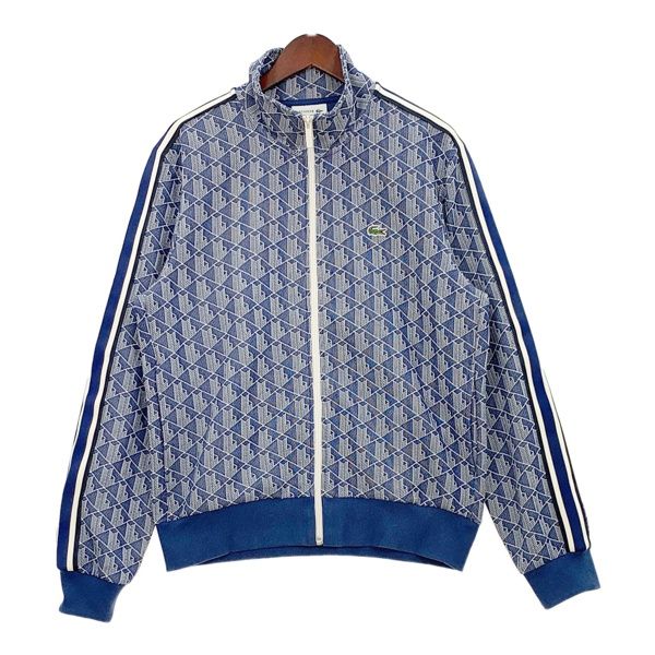 Lacoste ラコステ モノグラム ジャガード トラックジャケット