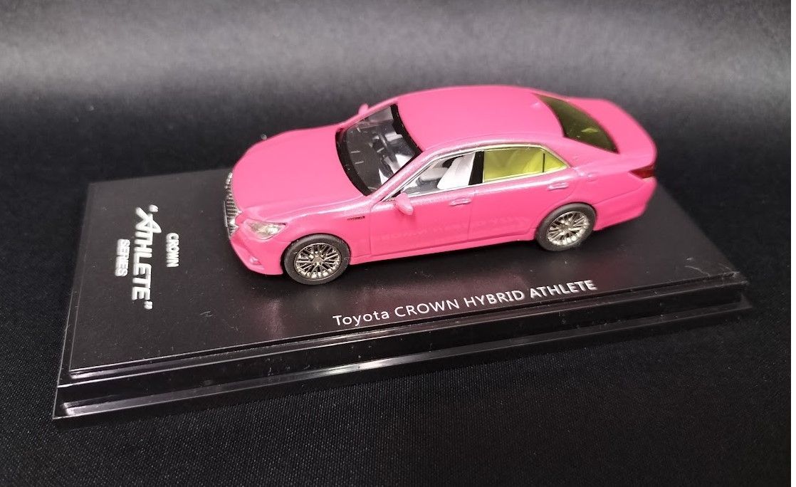 ENIF 1/64 トヨタ クラウン アスリート G 2014 ピンク - メルカリ