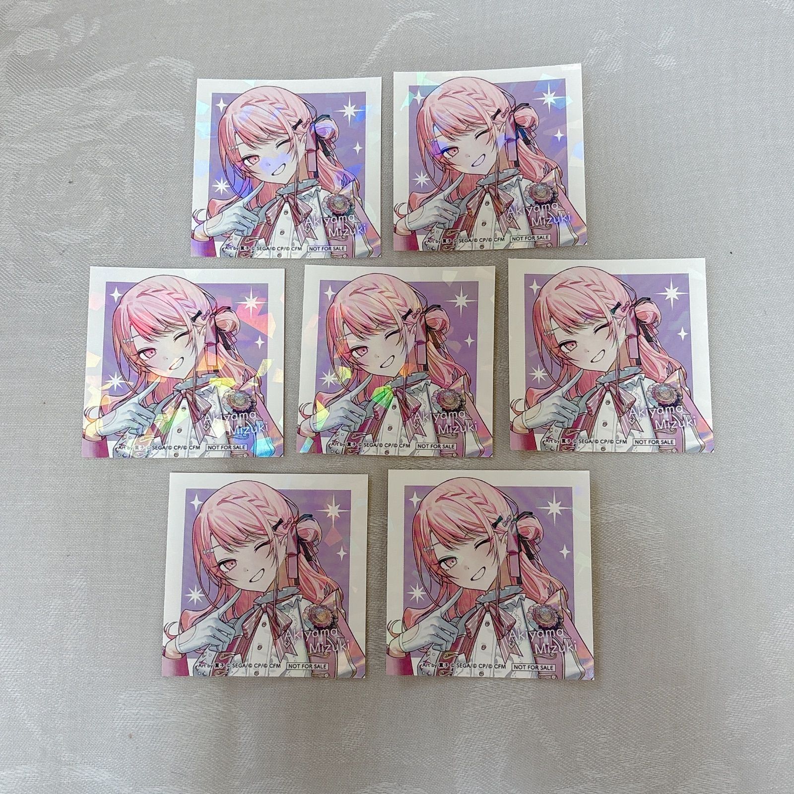 プロセカ 5th 5周年 感謝祭 特典 ホロステッカー シール 暁山